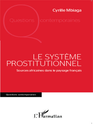 cover image of Le système prostitutionnel
